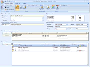 Managing Contacts With Microsoft Outlook 2007 Bcm