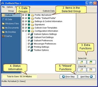 OutBack Outlook Backup