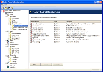 Policy Patrol Anti spam for Exchange Server