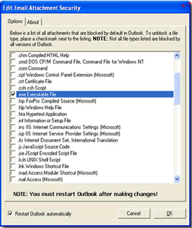 Attachment Security for Microsoft Outlook