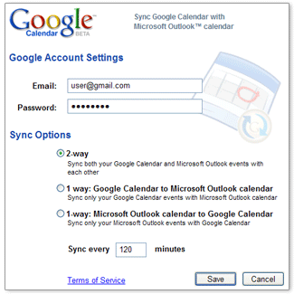 Sync Google Calendar with Outlook Calendar